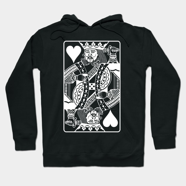 Leo Poker Face Hoodie by Azafran